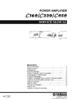 Yamaha C-160-C-320-C-450 - Service Manual 